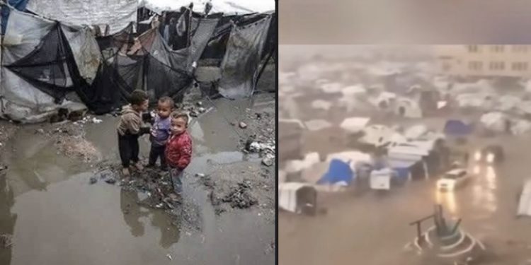 Nevreme pogodilo Gazu: dvoje mrtvih, hiljade raseljenih bez skloništa