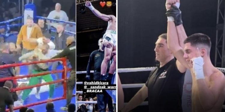 Novi Pazar i veče boksa: Spektakl, masovna tuča i pjesma – “Bosnom behar probjeharao”