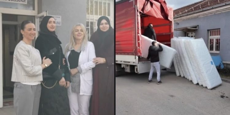 Vrijedna donacija dječjem odjeljenju bolnice u Novom Pazaru, novi dušeci i jastuci