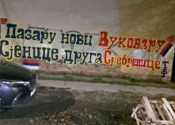 Grafit u Pančevu – ogledalo društva koje se navikava na mržnjui bolest srpskog šovinizma
