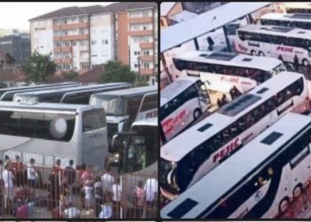 Radost dolaska – tuga odlaska: 15 autobusa Prjića krenulo put Njemačke, oprez zbog snijega