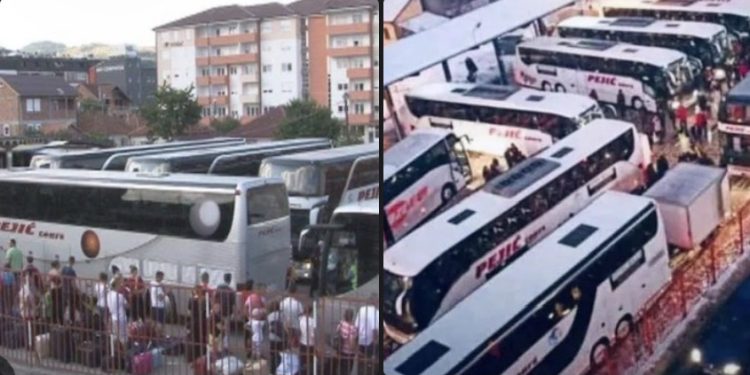 Radost dolaska – tuga odlaska: 15 autobusa Prjića krenulo put Njemačke, oprez zbog snijega