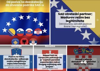Reakcije balkanskih zemalja na napad Amerike na Venecuelu razlučite, od podrške do neutralnog stava