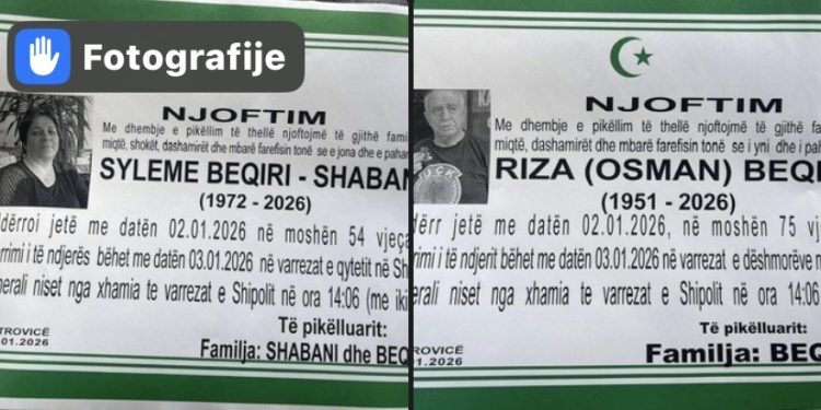 Tuga  u Mitrovici: Otac i kćerka sahranjeni istog dana