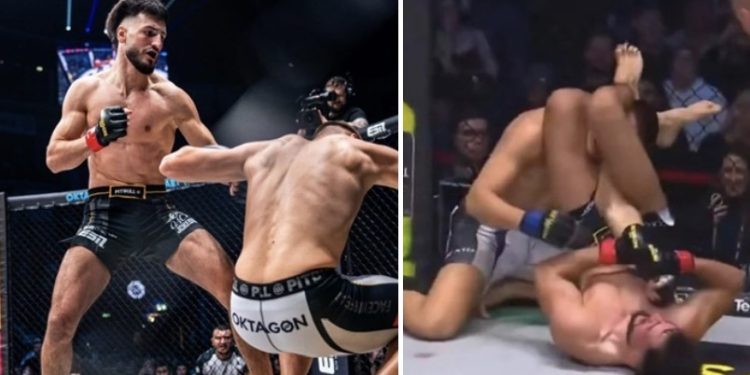 Čečen demolirao Srbina u prvoj rundi MMA, prije borbe ga vređao