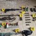 Otkriven pravi arsenal oružja kod Zvečanu: Kosovska policija zaplijenila bombe, puške, municiju