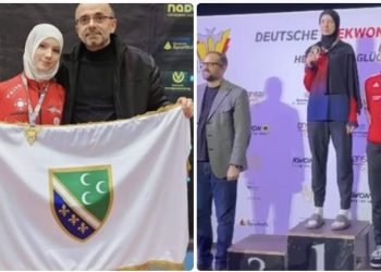 Ponos Tutina i Sandžaka- Damija Hadžić treći put zaredom šampionka Njemačke u tekvondou