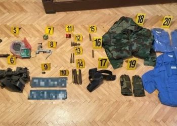 Kosovska policija pronašla veću količinu  ilegalnog oružja, municije i eksplozivnog metaerijala u Severnoj Mitrovici