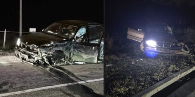 Težak sudar kod Novog Pazara: BMW X5 i BMW E46 potpuno uništeni