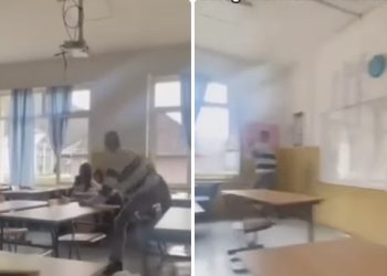 Šokantan snimak iz osnovne škole u naselju Lukare kod Novog Pazara VIDEO