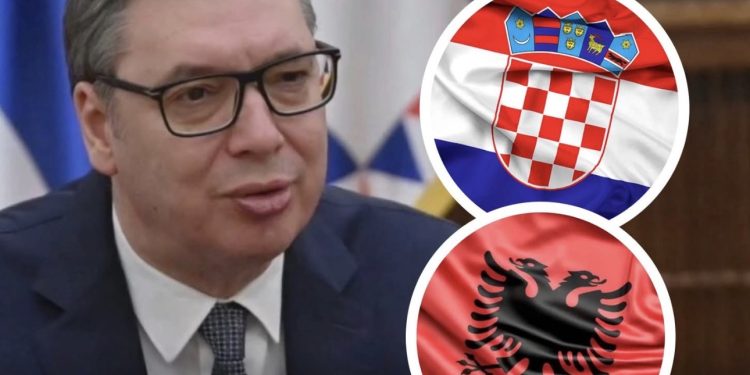 Vučić optužio Hrvatsku i Albaniju da stoje iza protesta u Srbiji