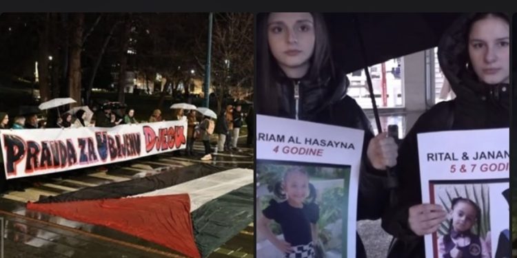 Građani Sarajeva odali počast ubijenoj djeci tokom opsade: Čitali imena djece Sarajeva i Gaze