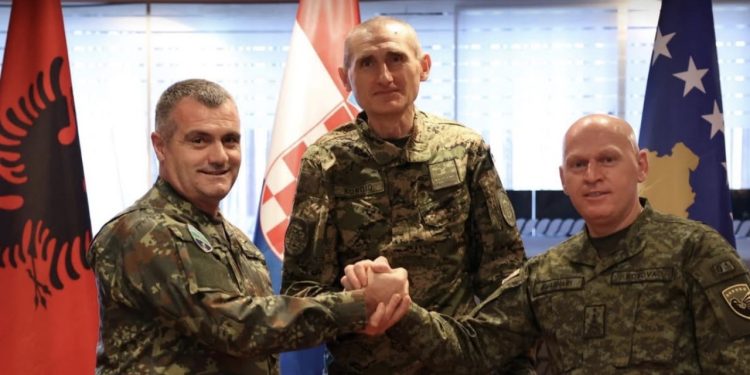 Prva trilateralna vojna vježba Albanije, Kosova i Hrvatske 2026. godine, Srbija u panici