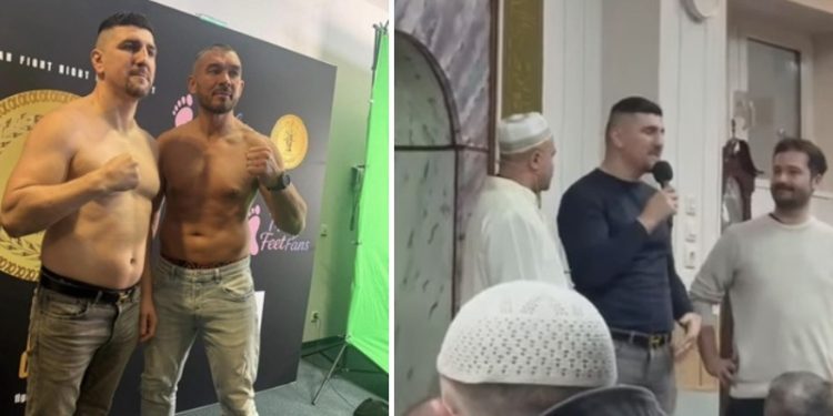 Muamer Hukić na džuma namazu uoči meča koji je večeras na programu