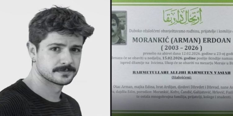 Poznato vrijeme i mjesto dženaze Erdoana Morankića: Sarajevo i Brčko u žalosti, protest na mjestu nesreće