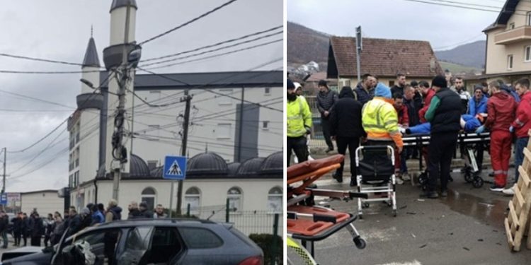 Teška saobraćajna nesreća u Muru: Džip tutinskih tablica preticao kolonu pa se zakucao u golfa