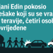 Pijani vozač pokosio pješake nakon teravije – četiri osobe povrijeđene
