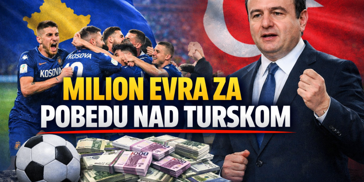 Vlada Kosova nagradila reprezentaciju, obećava milion evra za pobjedu nad Turskom i plasman na SP
