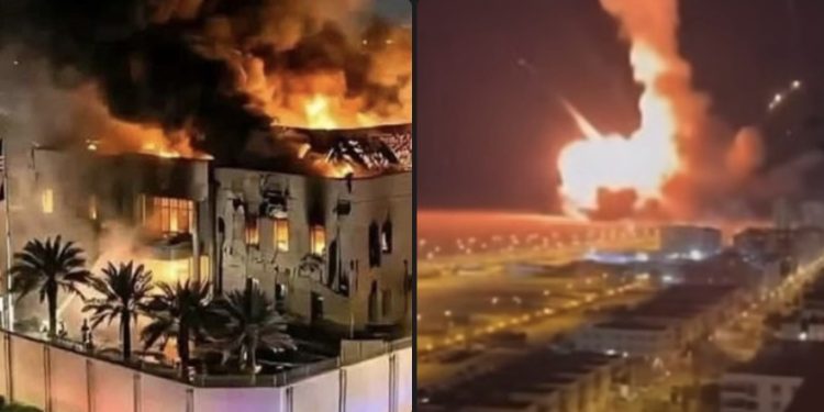 Iran žestoko uzvraća: Pogođene ambasade u Rijadu i Dubaiju a Tel Aviv gori