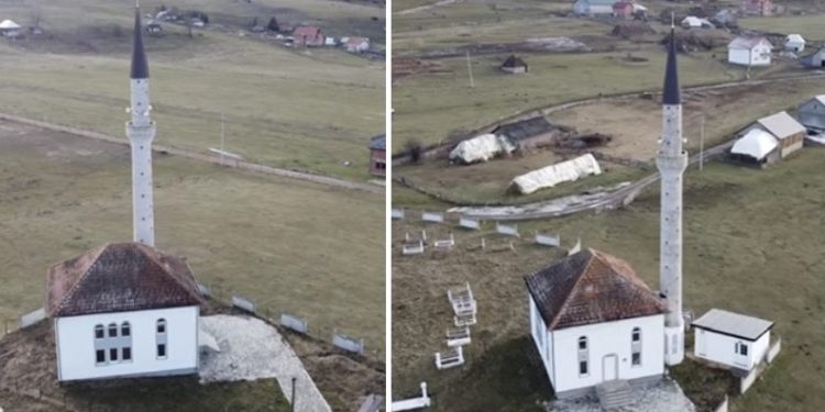 Selo Boroštica i džamija koja ga krasi u srcu Peštera