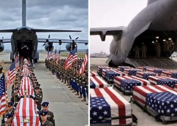 Još jedan avion sa poginulim amerikancima u napadu Irana na stigao u Ameriku, bestidni Tramp odao počast