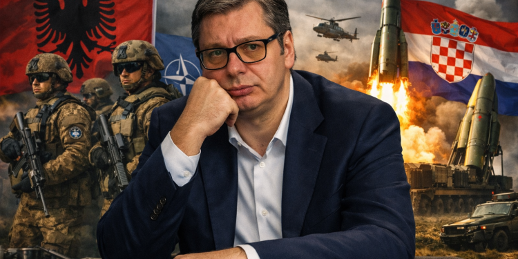 Vučić o vojnom savezu i kineskim raketama: Imam strah, pripremamo se za napad Hrvatske i Albanije