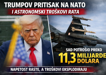 Tramp u velikoj panici: Zaprijetio NATO saveznicima ako ne pomognu, troškovi za nedelju dana 11,3 milijarde dolara