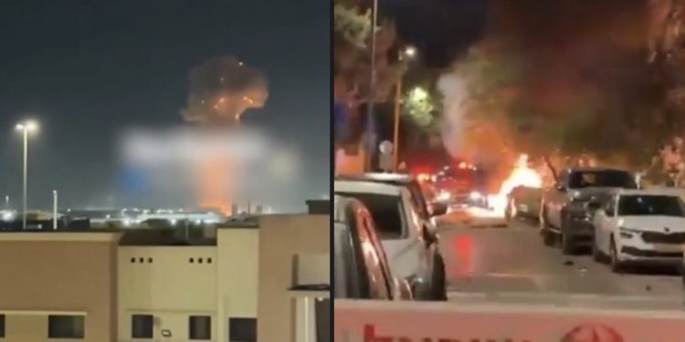 Iran i Hezbollah izveli jake napade na izrael, pogođena fabrika oružja i centar Tel Aviva VIDEO