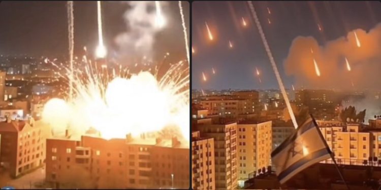 Teška noć za Tel Aviv: Iran i Hezbollah u koordinisanom napadu lansirale stotine raketa, ima poginulih