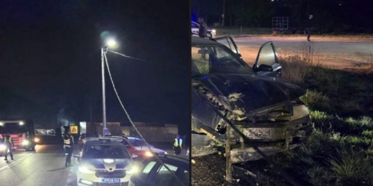 Novi Pazar: Teška saobraćajna nesreća kod Lađara – Povrijeđen vozač, dio naselja bez struje