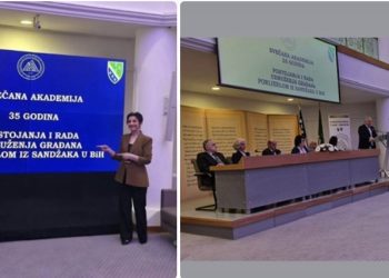 Svječana akademija povodom rođendana Udruženja građana porijeklom iz Sandžaka u BiH- 35 godina zajedništva