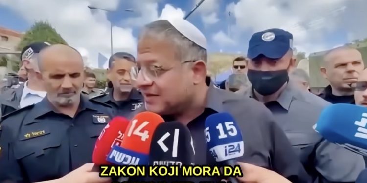 Ben-Gvir o spornom Zakonu o smrtnoj kazni: “Uzeo sam im sve, sada želim da ima uzmem živote”