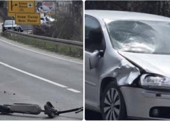 Djevojčica povređena u sudaru golfa i trotineta podlegla povredama, uzalud se lekari trudili – nije bilo spasa