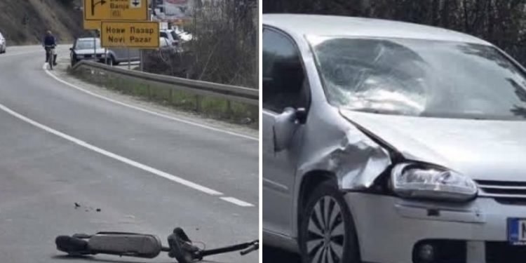 Djevojčica povređena u sudaru golfa i trotineta podlegla povredama, uzalud se lekari trudili – nije bilo spasa