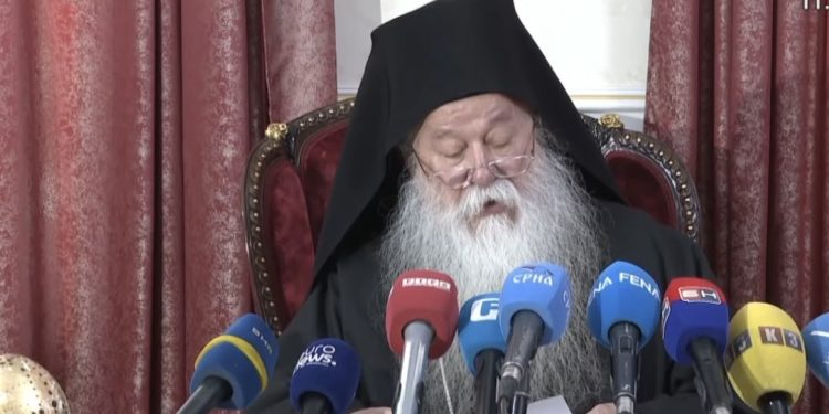 Mitropolit Hrizostom: “Oni koji ubijaju nevinu djecu u Gazi su prokleti, kada sam bio u Jerusalimu pljuvali su na nas”