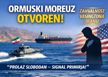 Ormuski moreuz ponovo otvoren, Tramp poslao poruku: “Hvala Iranu”