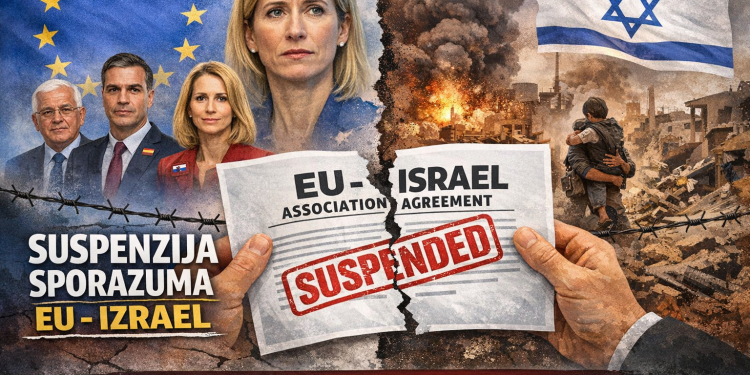 Španija, Slovenija i Irska traže suspenziju Sporazuma EU–Izrael