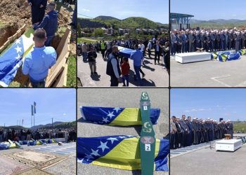 Vlasenica: Klanjana dženaza-namaz i obavljen ukop šest šehida agresije na Bosnu i Hercegovinu