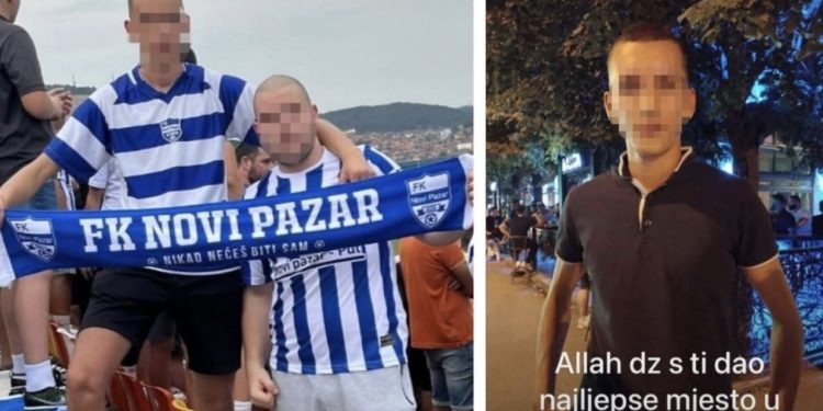 Stradali student iz Novog Pazara Kadir Kurtanović član navijačke grupe “ekstremi”