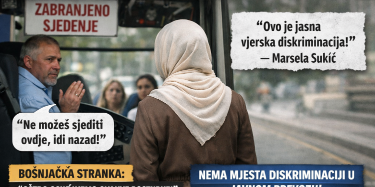 Diskriminacija žene zbog hidžaba u Crnoj Gori: Vozač autobusa joj nije dozvolio da sjedii gdje hoće