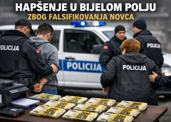 Uhapšeni majka i sin zbog falsifikovanja novca: novčanicama od 200 eura vraćali dugove