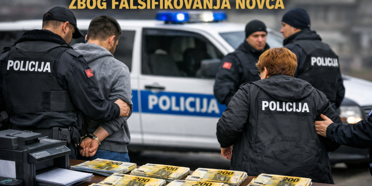 Uhapšeni majka i sin zbog falsifikovanja novca: novčanicama od 200 eura vraćali dugove