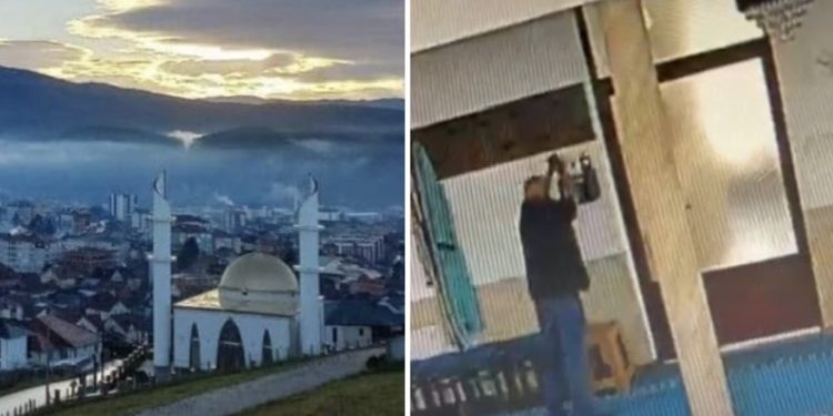 Nepoznati počinilac ušao u Ćatovsku džamiju u Tutinu i obio kasu u sred bijela dana VIDEO