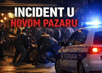 Akcija policije u jednom lokalu u Novom Pazaru pod lupom: M.M. nakon privođenja zatražio lekarsku pomoć