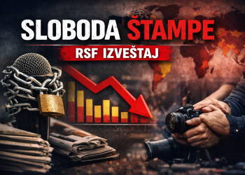 Srbija ubjedljivo na poslednjem mjestu u regionu po indeksu slobode štampe, daleko iza Kosova i Albanije