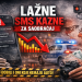 Lažne SMS kazne zbunile građane širom Srbije
