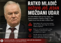 Osuđeni ratni zločinac Ratko Mladić ponovo hospitalizovan: sumnja na novi moždani udar