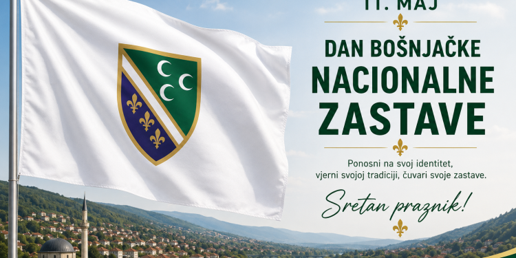 Bošnjaci danas obilježavaju Dan bošnjačke nacionalne zastave