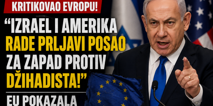 Netanjahu žestoko po EU: Mi sa amerikom radimo prljavi posao protiv džihadista, evropa nema morala