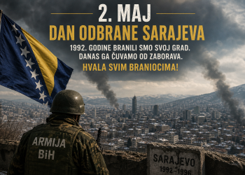 2. maj – Dan kada je odbranjeno Sarajevo od pripadnika JNA i srpskih paravojnih jedinica